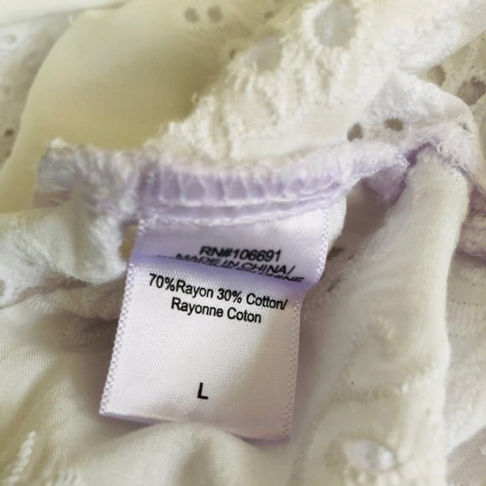Young Fabulous and Broke Eyelet Cover Up - Picture 7 of 7